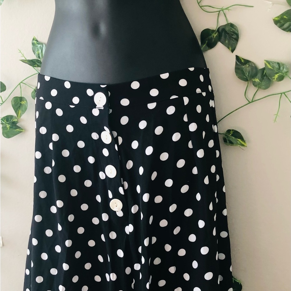 Long polka dot maxi skirt Vintage inspires